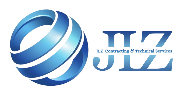 JLZ Contracting &amp; Technical Services logo – interior design, MEP and fit-out company