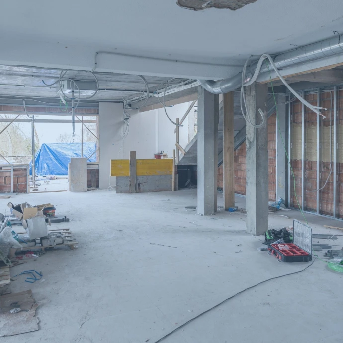 Active construction site showcasing general contracting works, including structural development, civil engineering, and project management for commercial and residential buildings.